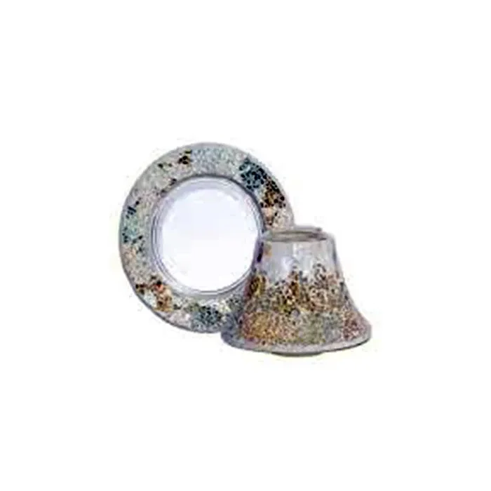 Свічник GOLD-PEARL CRACKLE - 0