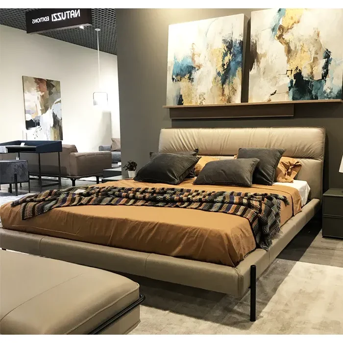 Ліжка Natuzzi Editions Ліжко MORFEO LE06 — купити в наявності або