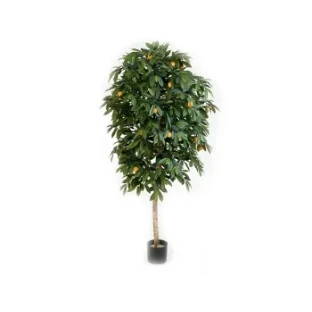 Искусственное растение натуральное мандариновое дерево 40006N