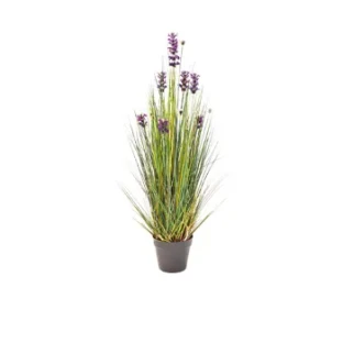 Искусственное растение куст ЛАВАНДА