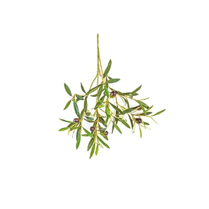 Рослина штучна натуральна ОЛИВКОВА ГIЛОЧКА - 0