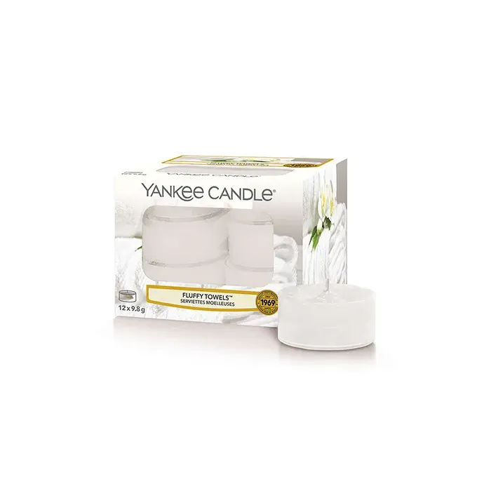 Свічка ORIGINAL TEALIGHTS FLUFFY TOWELS - 0