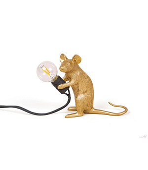 Настільна лампа MOUSE LAMP MAC-GOLD